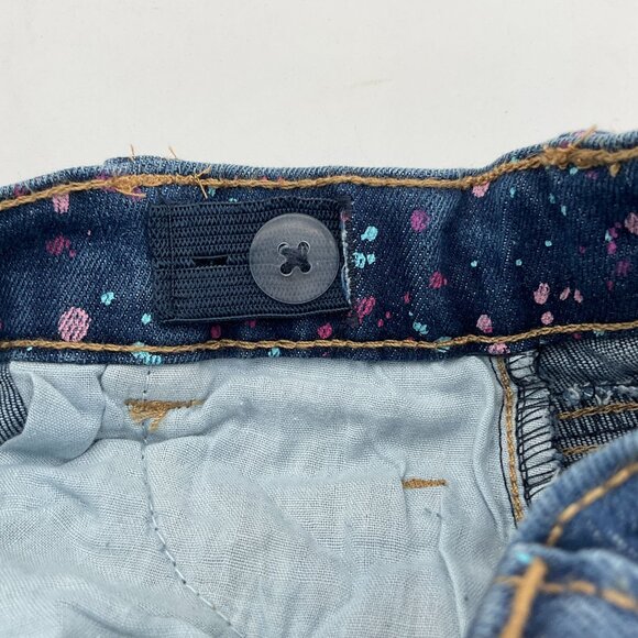 Garanimals Toddler Girls Printed Paint Splatter Denim 5-pkt Shorts 18M NWT - Picture 6 of 7